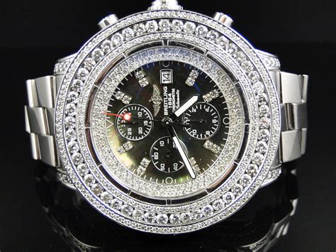 breitling super avenger diamond replica|is breitling a real watch.